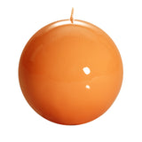 Orange Ball Candle - Large