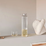 Bernadotte Glass and Stainless Steel Carafe - 1.1L