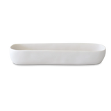 CUADRADO Short Centerpiece Bowl - White