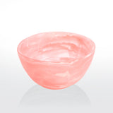 Deep Bowl - Medium Pink Swirl