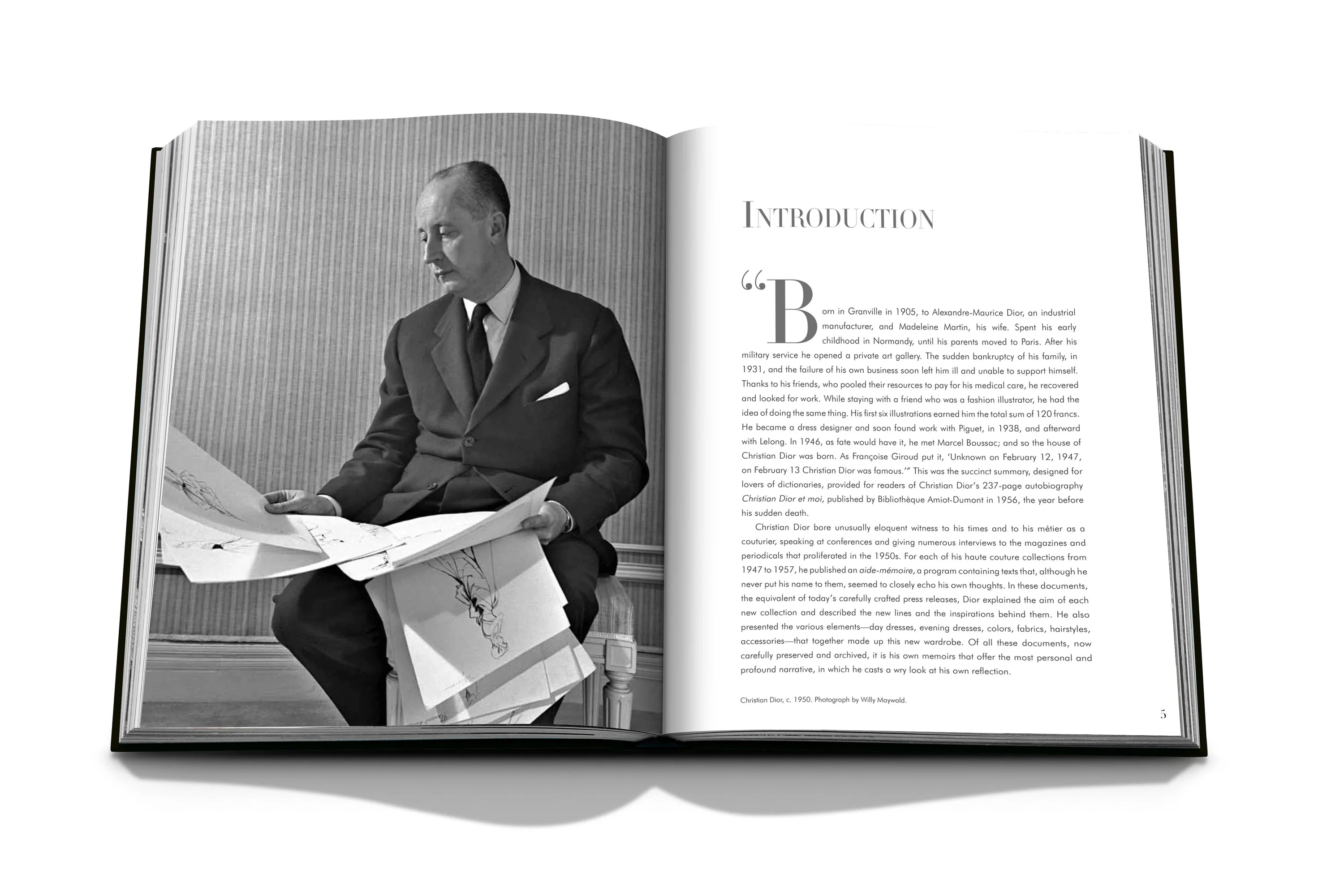 Dior by Christian Dior Coffee Table Book