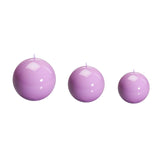 Lilac Ball Candle - Medium