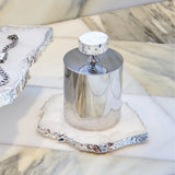 Kivita Coasters (Set of 2) - Crystal & Silver