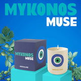 Mykonos Muse Travel From Home Candle