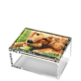 Clear Acrylic Medium Photo Box - 5X7