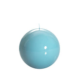 Light Blue Ball Candle - Small