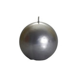Silver Ball Candle - Small