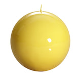 Yellow Ball Candle - Large